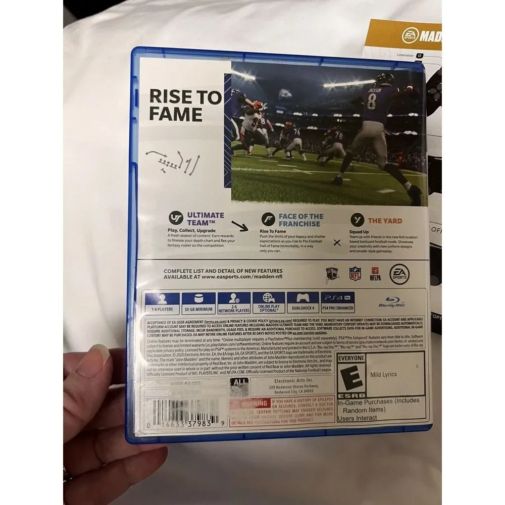 Madden NFL 21 PlayStation 4 PS4 Video Game Football 0230‎